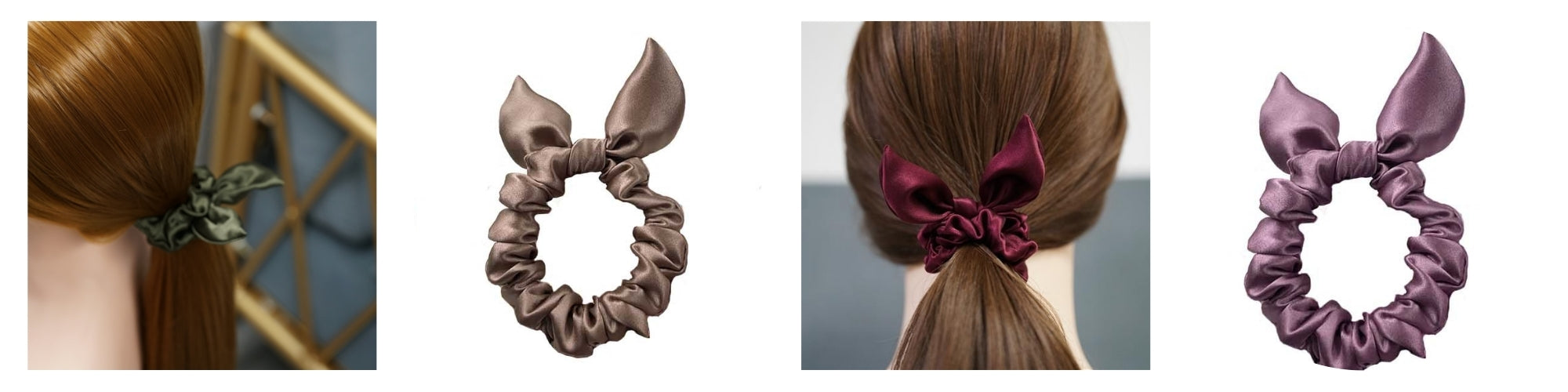 Silk Bow Scrunchie