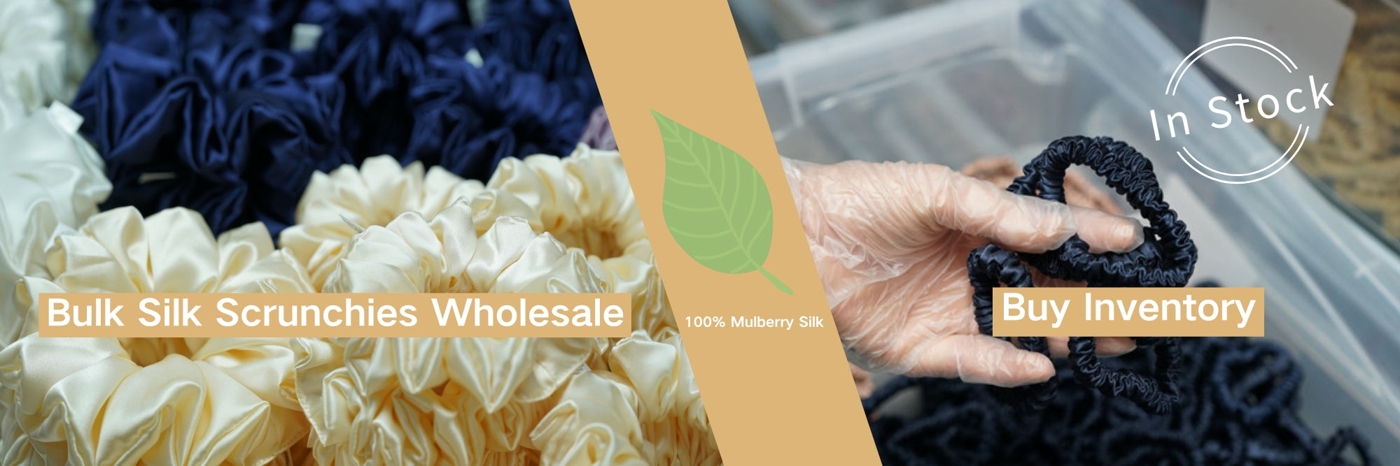 wholesale silk scrunchies