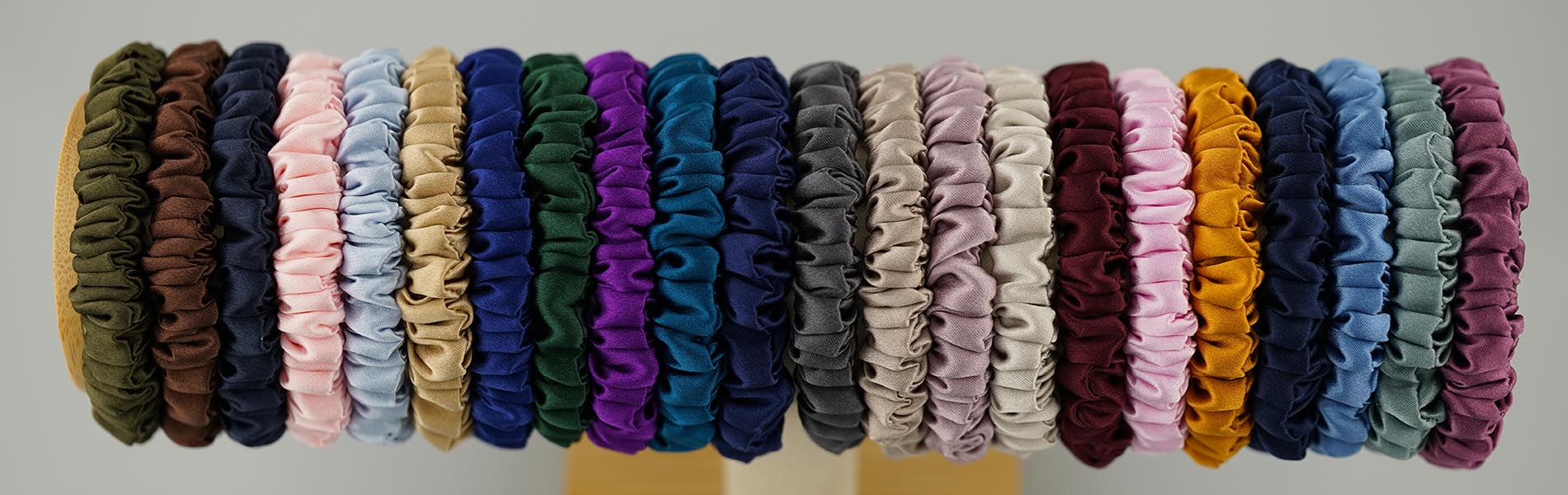 silk scrunchie wholesale
