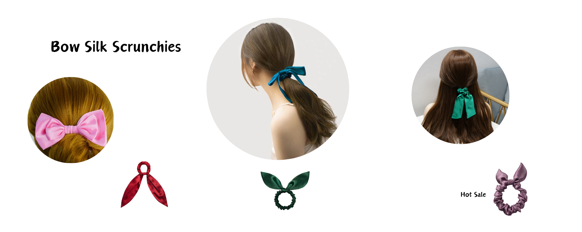 silk scrunchie manufacturer