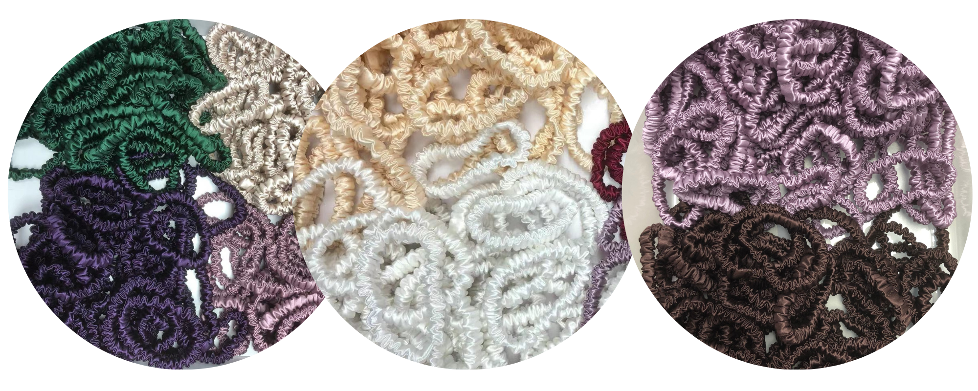 Mini Silk Scrunchie Custom Wholesale