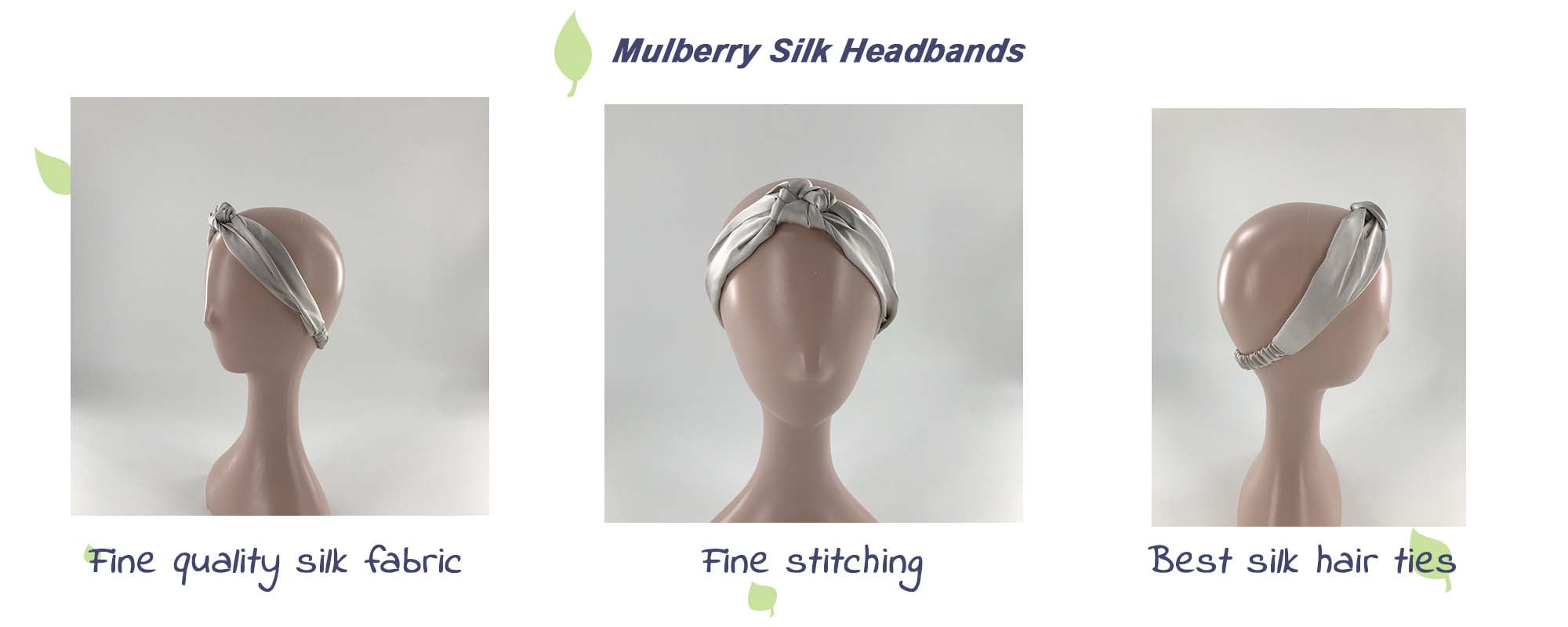 pure silk headband