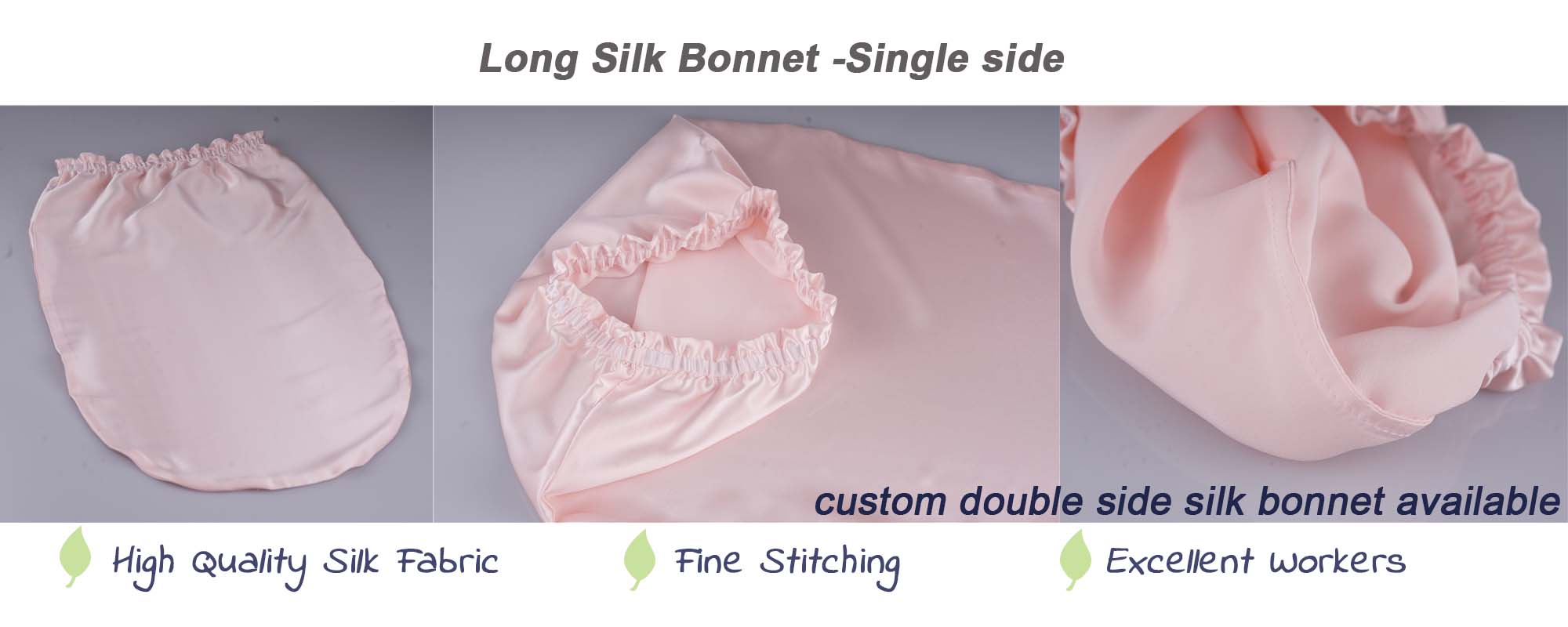long silk sleep cap