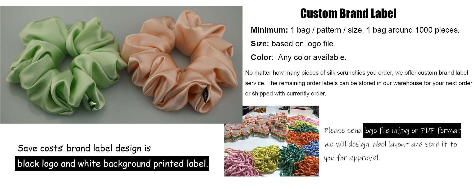 oversized silk scrunchie