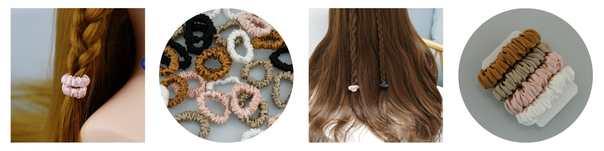 Tiny Silk Scrunchie