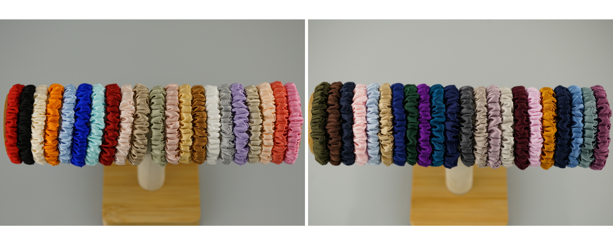 Mini Silk Scrunchie Custom Wholesale