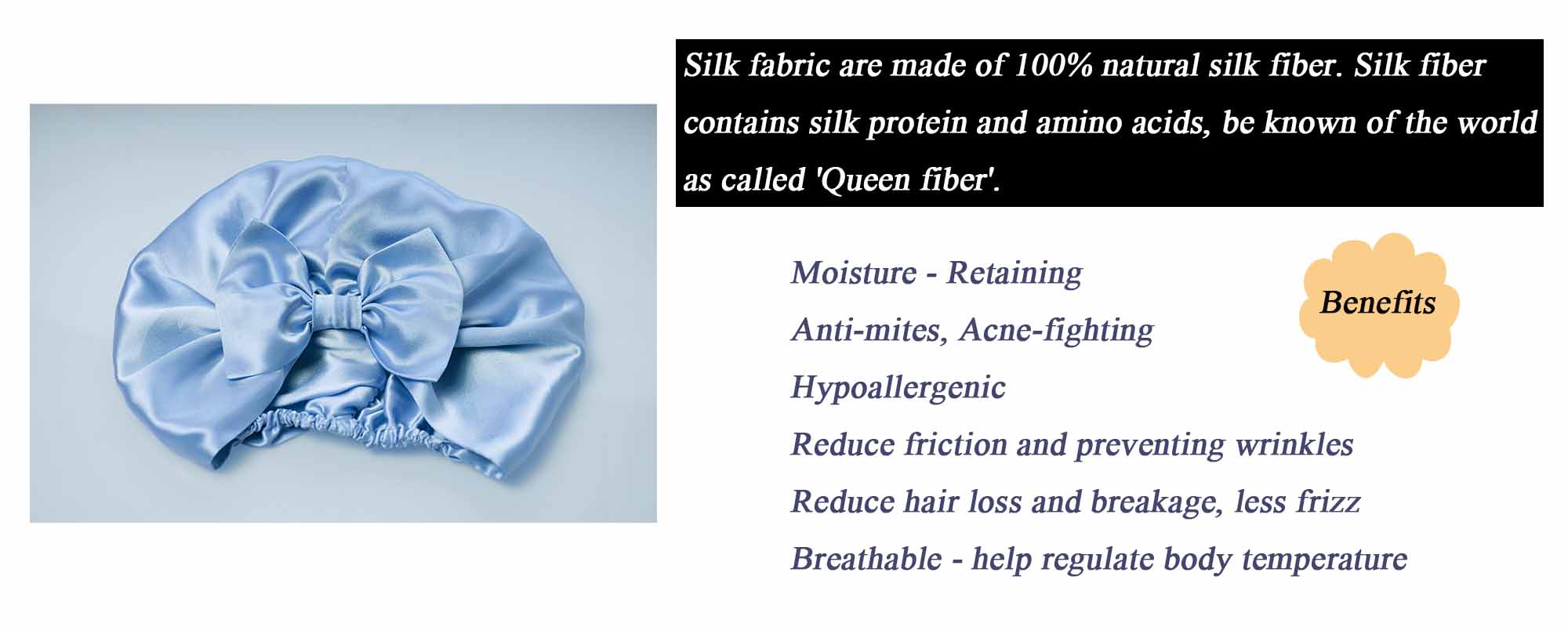 silk turbans for sleeping