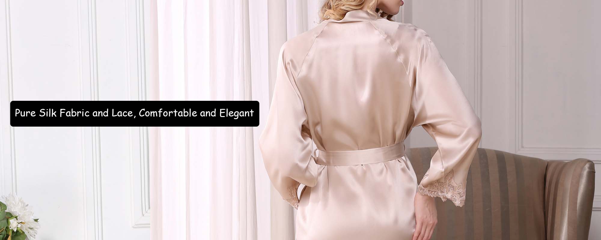 Silk Robe 16 Momme - custom and wholesale