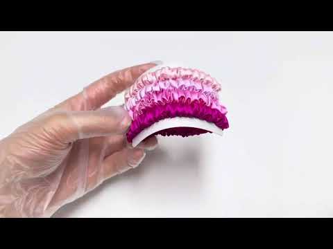 Mini silk hair ties Sweet Girls - 4 Pack