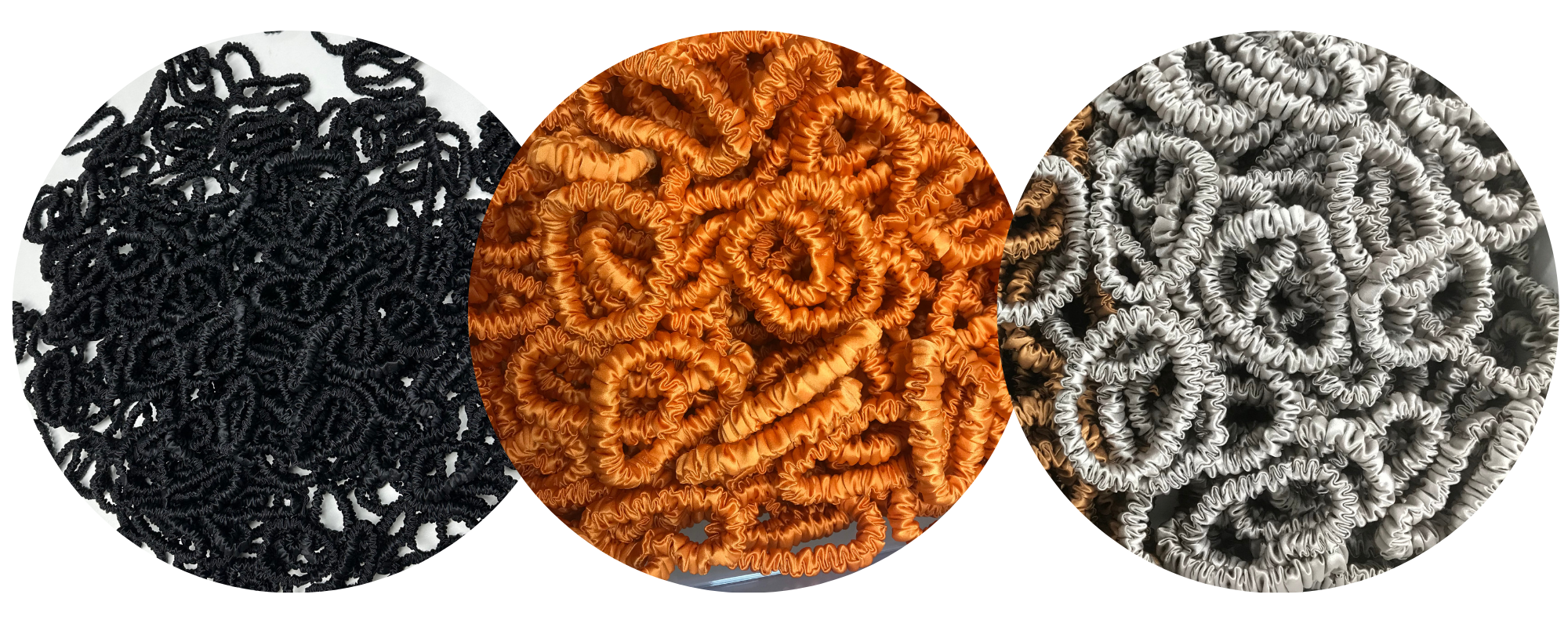 Mini Silk Scrunchie Custom Wholesale