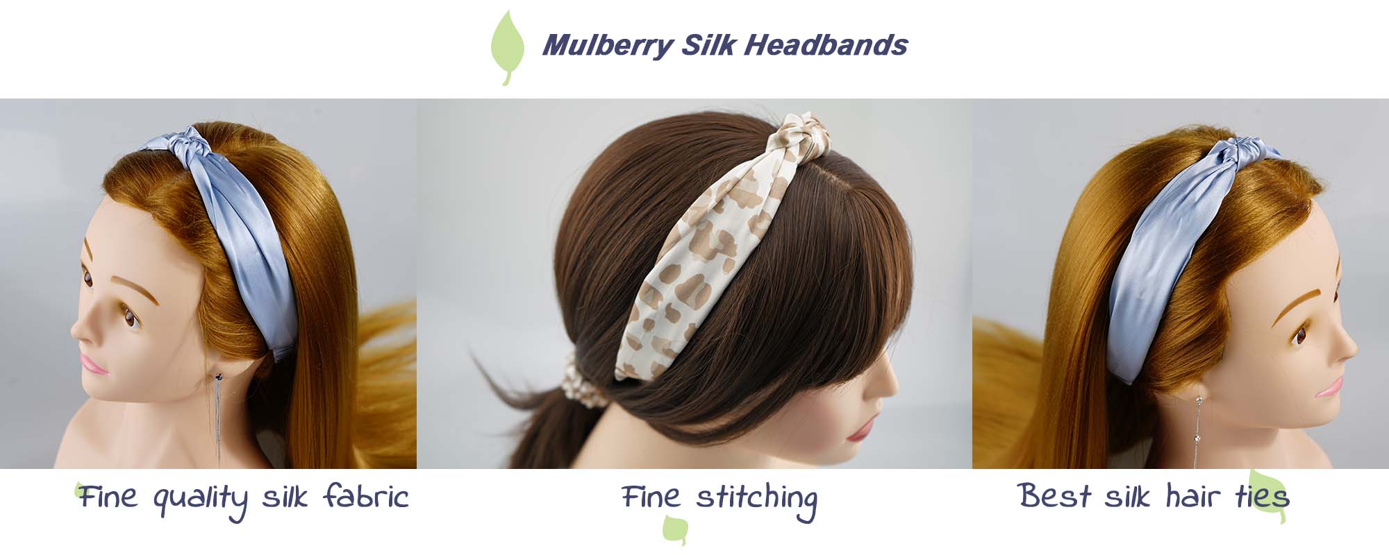 pure silk headband