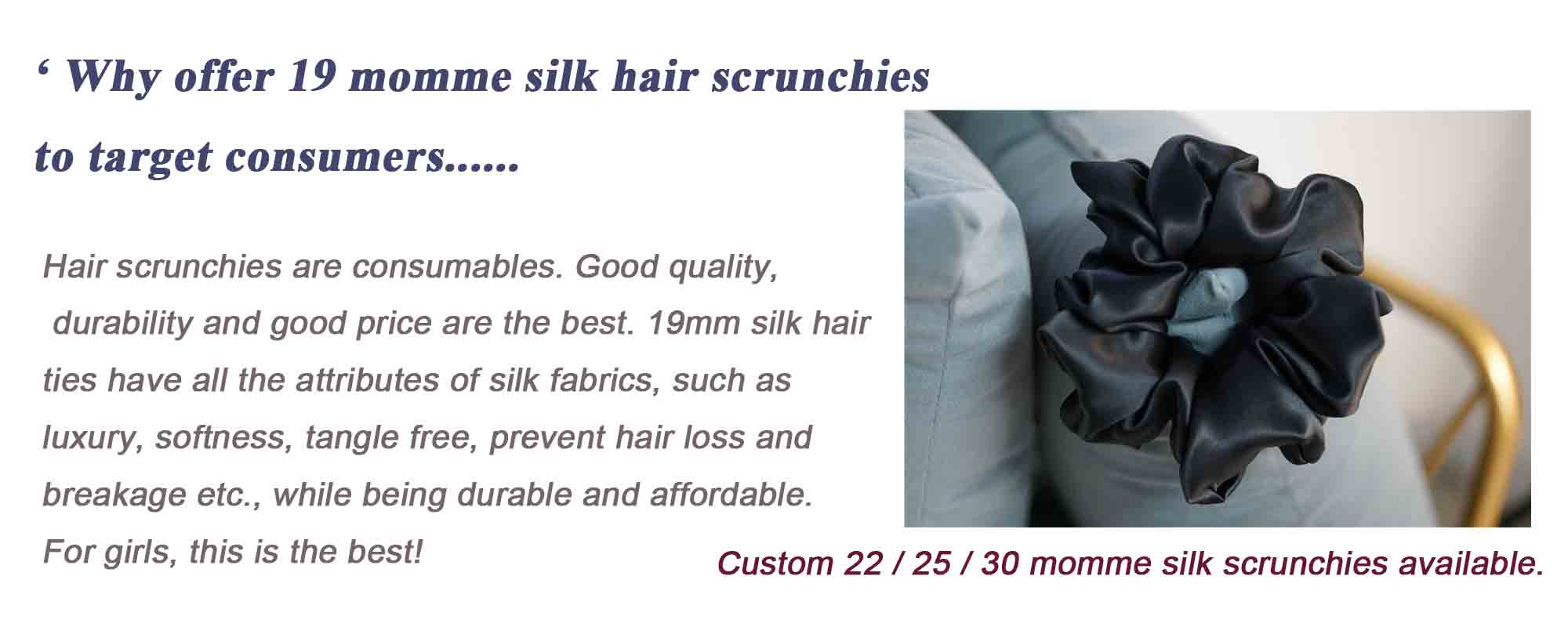 oversized fluffy silk scrunchies