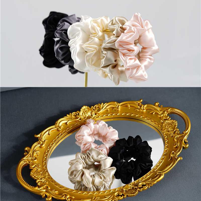 Medium Silk Scrunchies - custom and wholesale