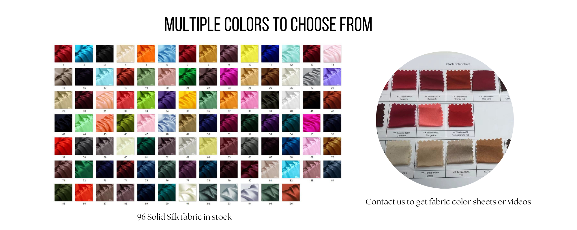 Stock Color Sheet