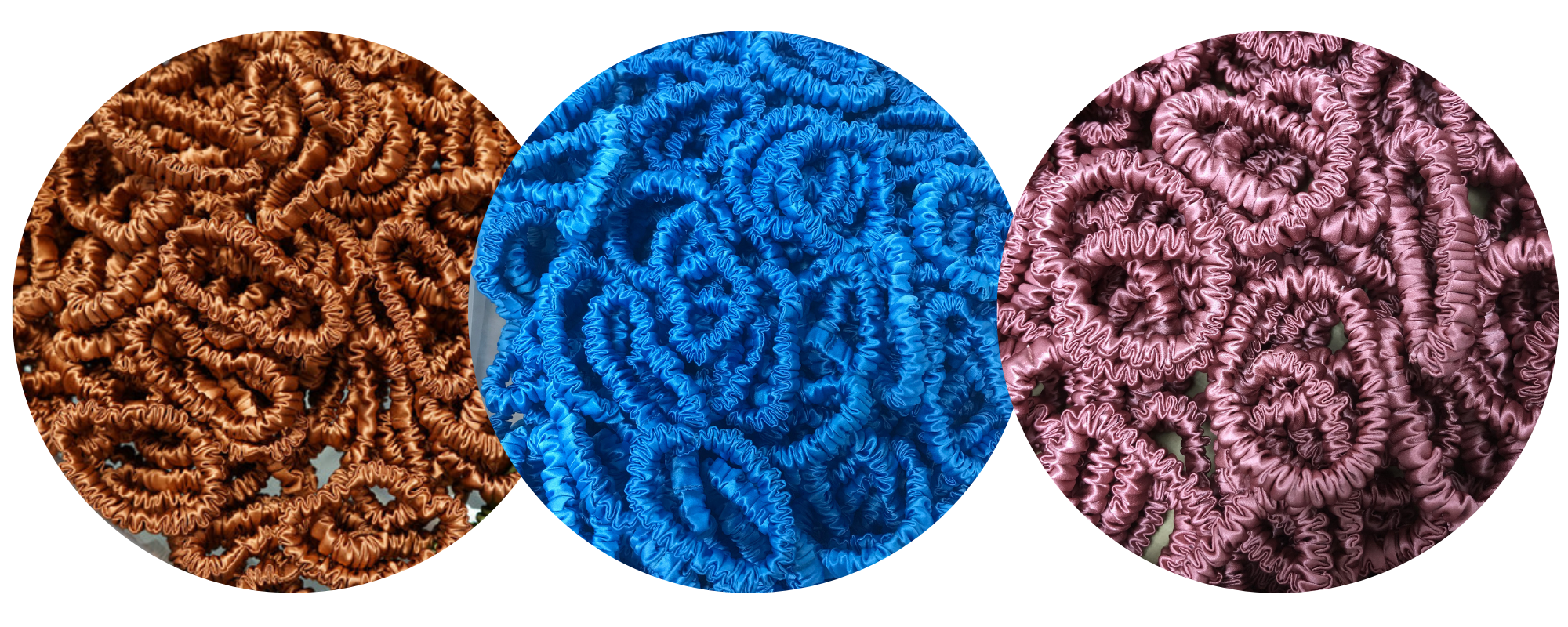 Mini Silk Scrunchie Custom Wholesale