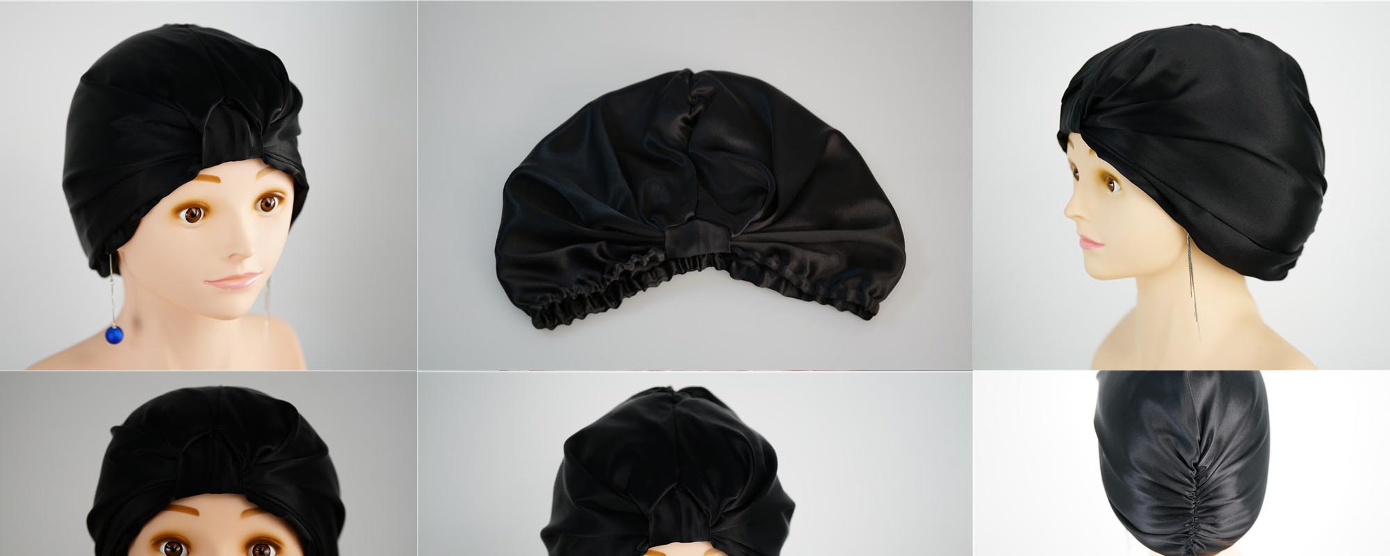 silk sleep hair turban