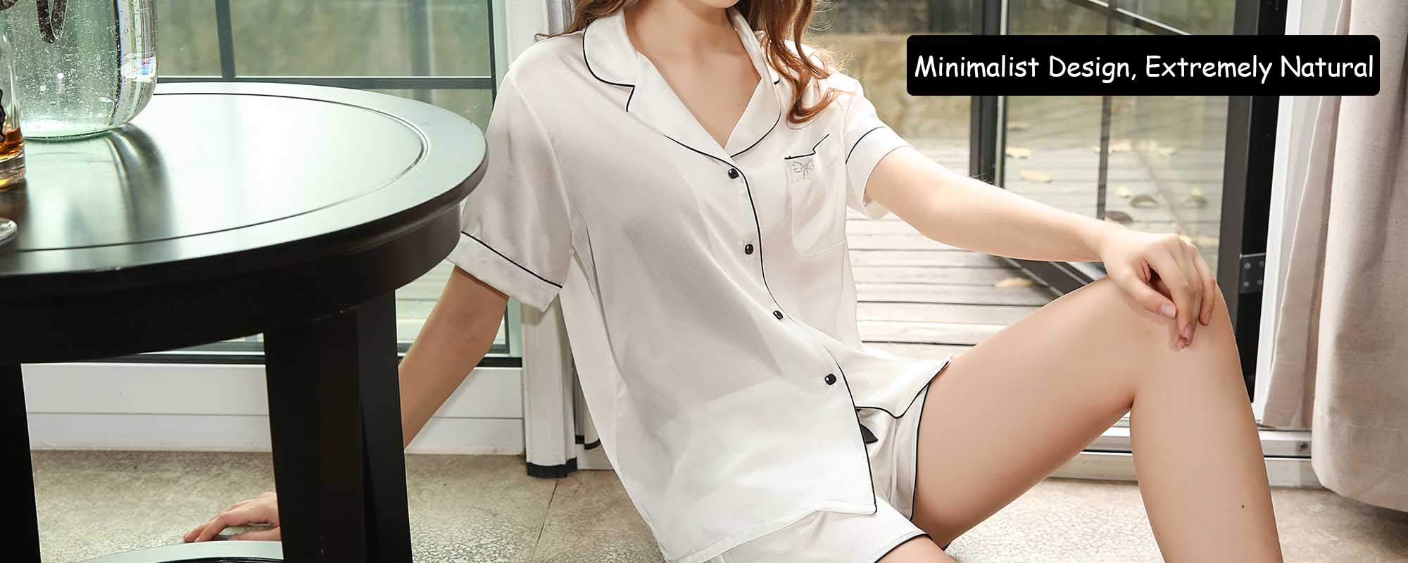 Short Silk Sleepwear 19 Momme - custom and wholesale