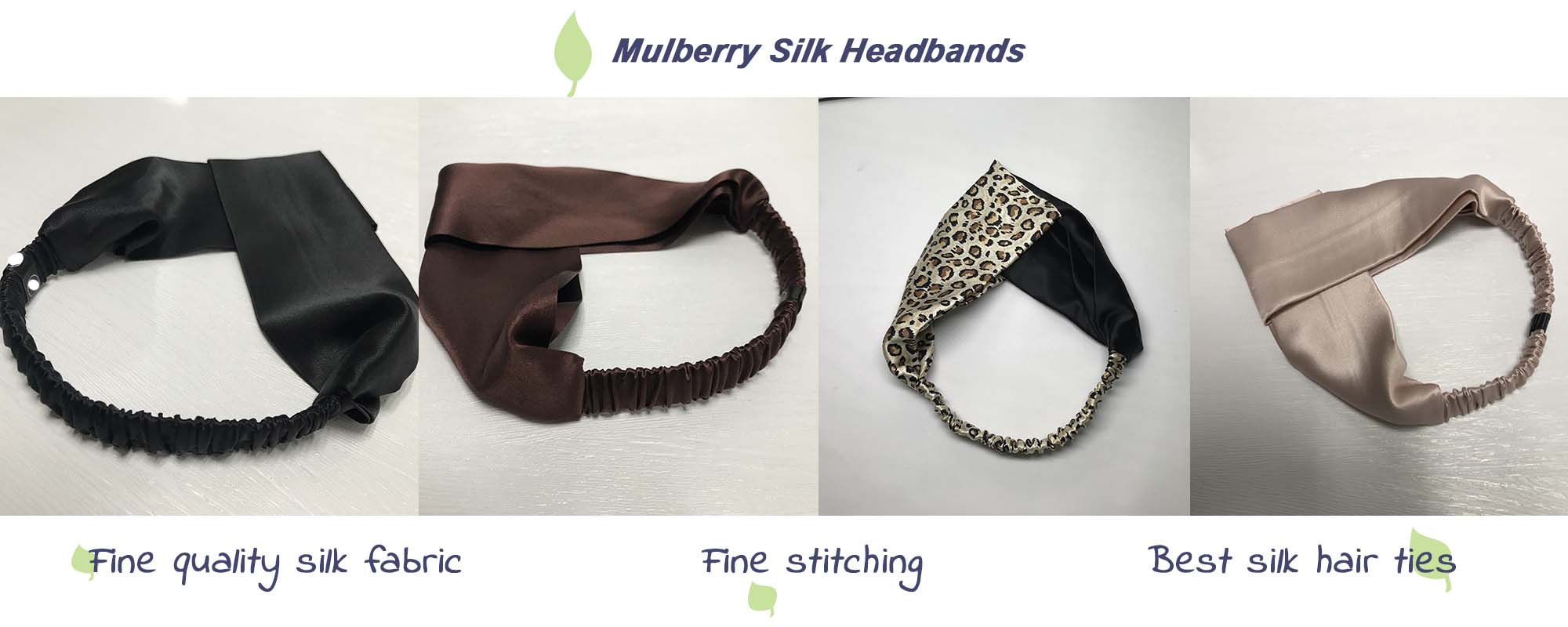 mulberry silk headband