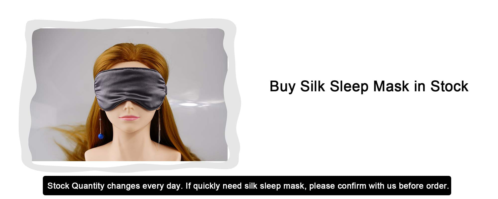 wholesale silk eye mask