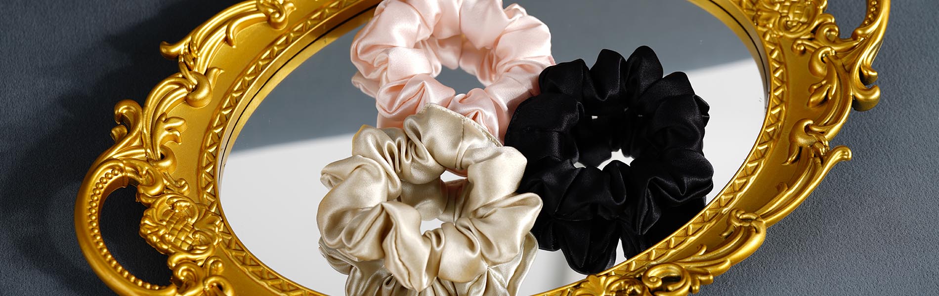 wholesale silk scrunchies