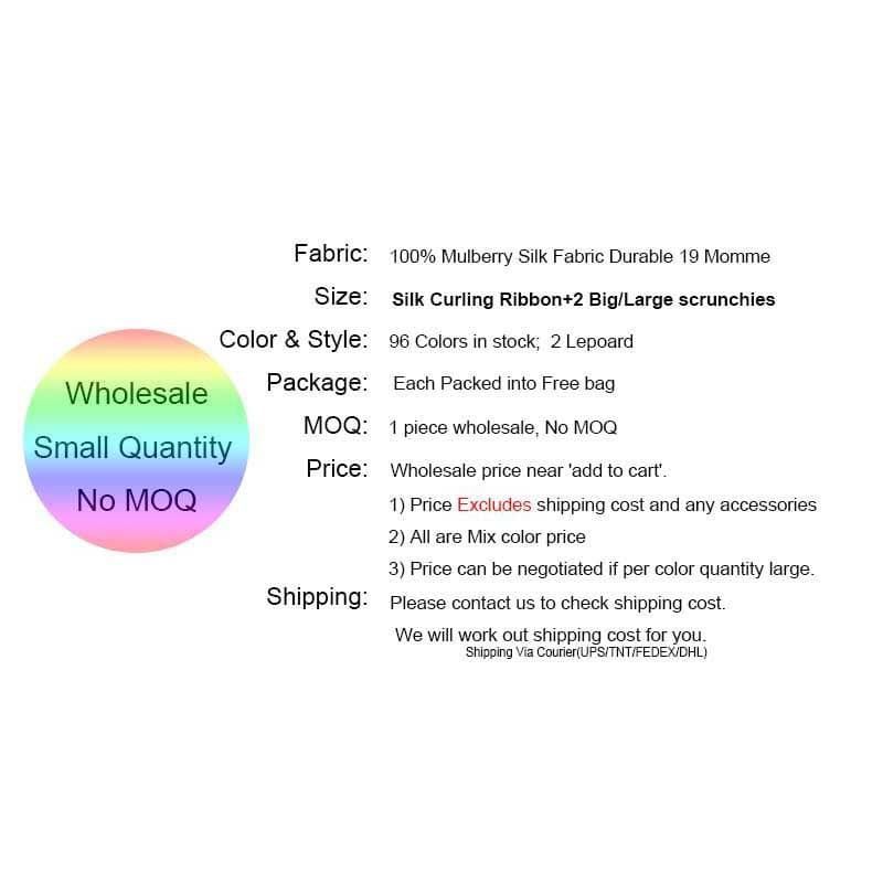 Silk Heatless Curling Ribbon