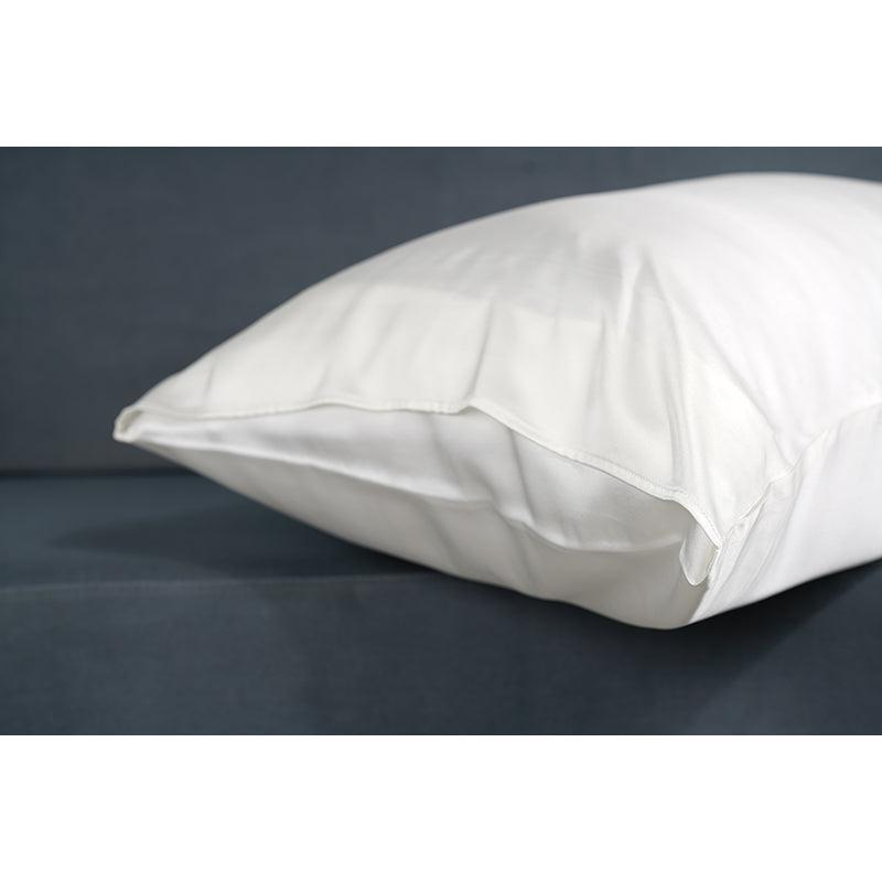 25 momme silk pillowcase - queen - envelope - white