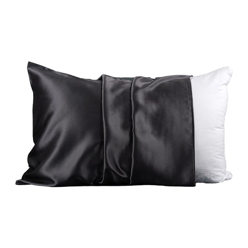 25 Momme silk pillowcase - Charcoal - Dropshipping