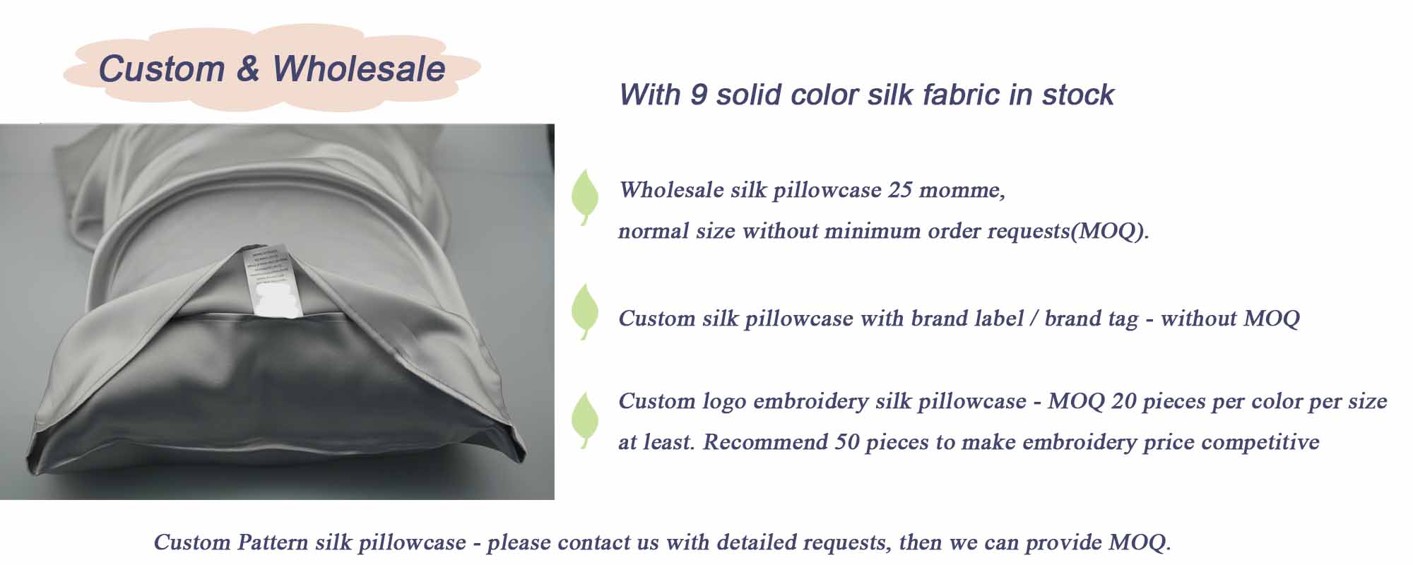 25 momme mulberry silk pillowcase