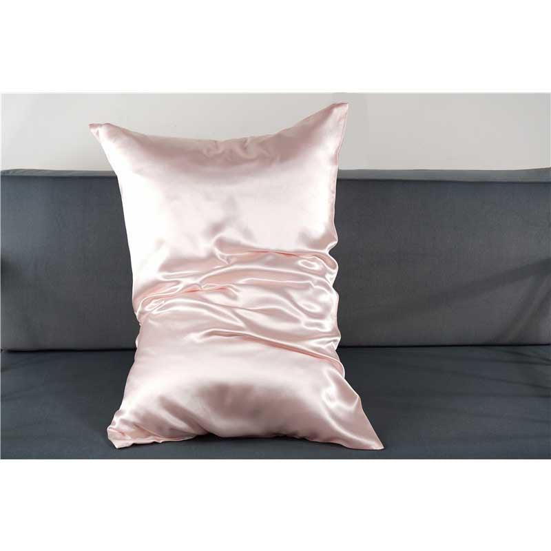 25 momme silk pillowcase - queen - envelope - Pink