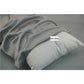 30 Momme silk pillowcase - queen - hidden zip - Silver Grey
