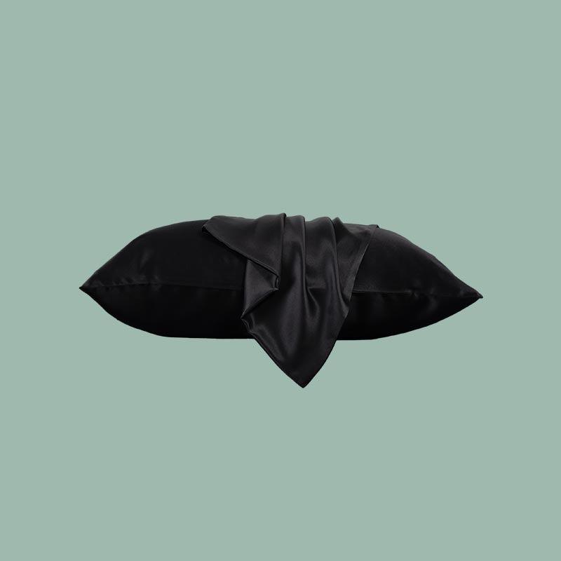 30 Momme silk pillowcase - Black - Dropshipping