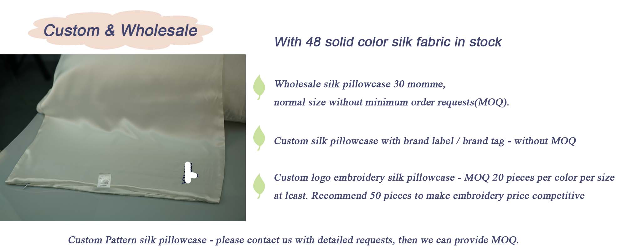 30 momme mulberry silk pillowcase