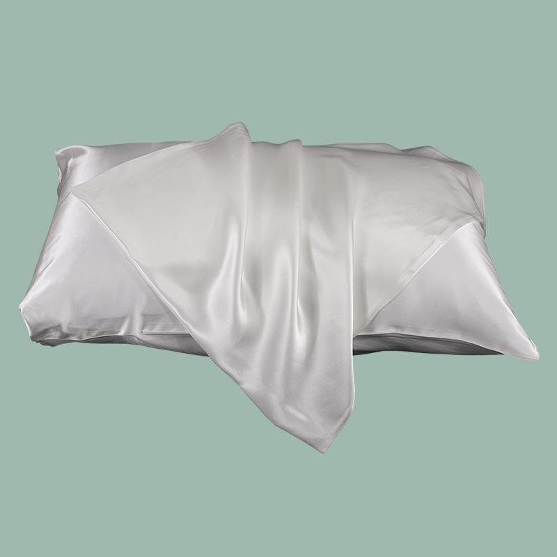 30 Momme silk pillowcase - White - Dropshipping