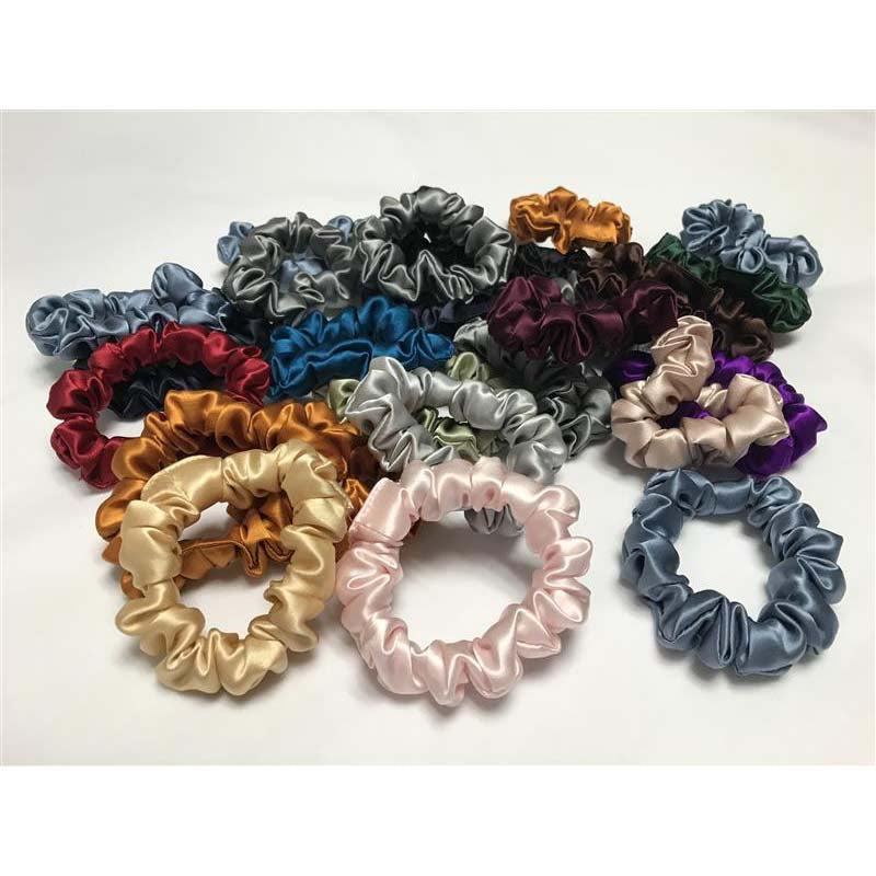 Classic Silk Scrunchies - custom and wholesale