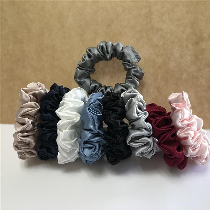 Classic Silk Scrunchies - custom and wholesale