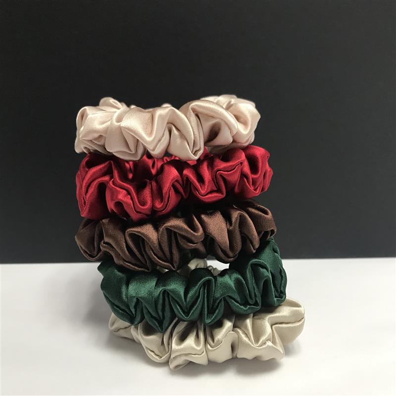 Classic Silk Scrunchies - custom and wholesale