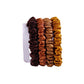 Mini silk scrunchies Gold Autumn - 4 Pack - dropshipping
