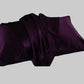 100% mulberry silk pillowcase 19 momme - Dark Purple - Dropshipping