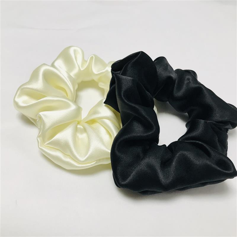 Large Silk Scrunchies - custom and wholesale