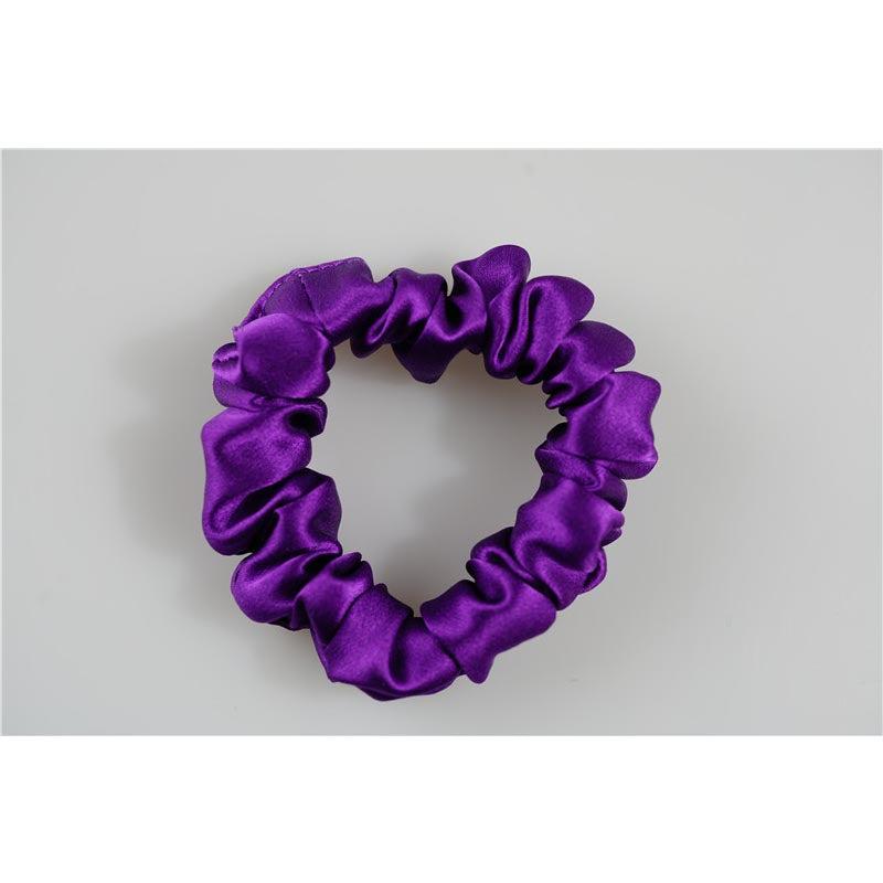 Silk Scrunchies Classic Purple