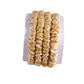 Thin silk hair scrunchies - Gold - 4 Pack - dropshipping