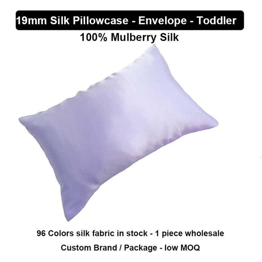 19 Momme Silk Pillowcase - Envelope - Toddler  - custom and wholesale