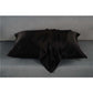 19 Momme silk pillowcase - Envelope - Queen - Black