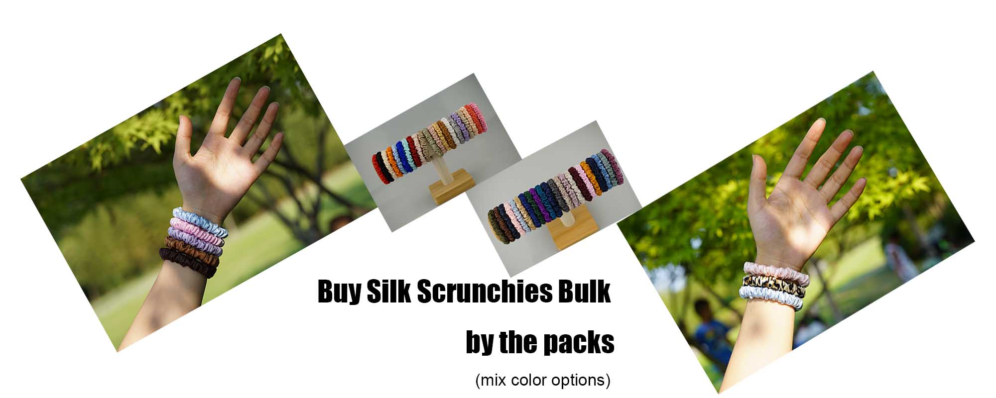 buy silk scrunchies