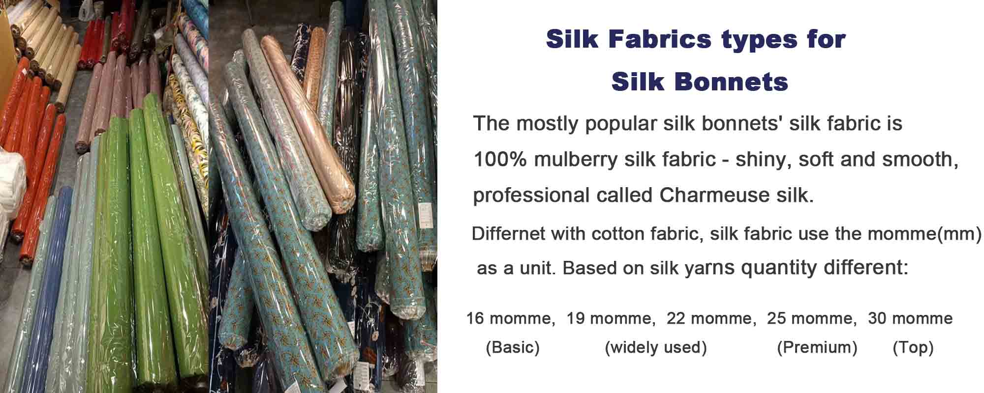 custom silk bonnets