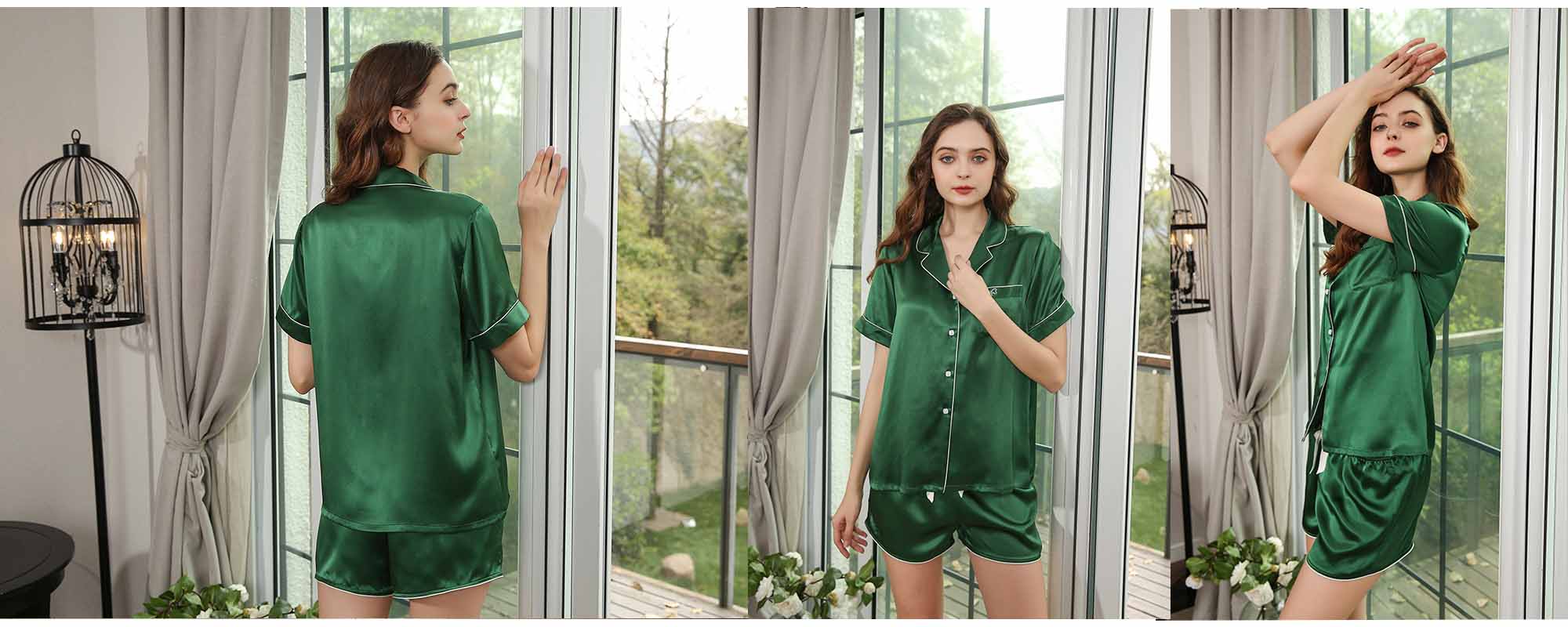 Short Silk Sleepwear 19 Momme - custom and wholesale
