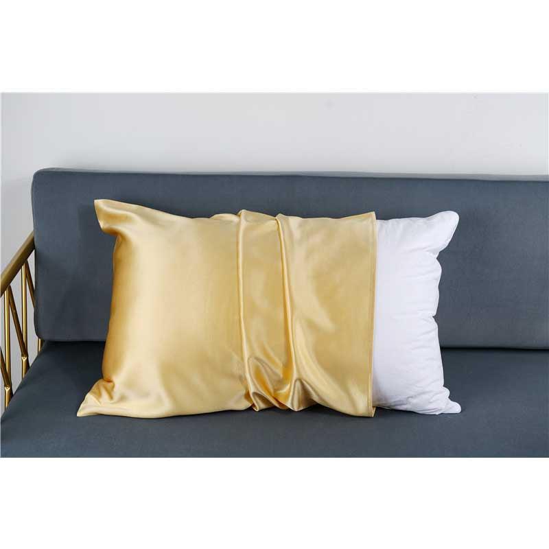 19 Momme silk pillowcase - Envelope - Queen - Gold