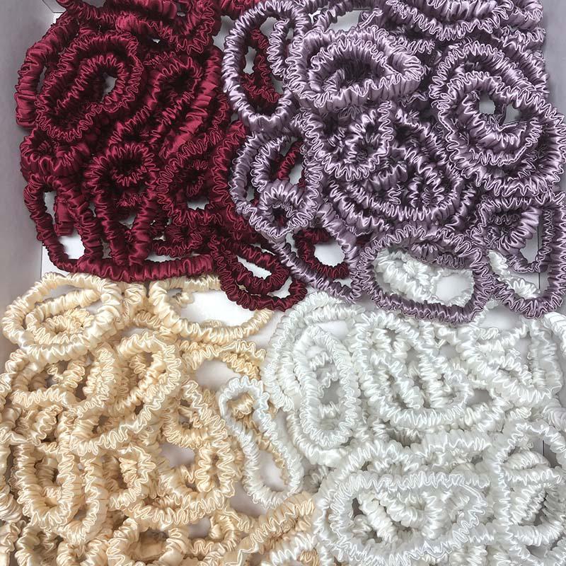 Mini Silk Scrunchies - custom and wholesale