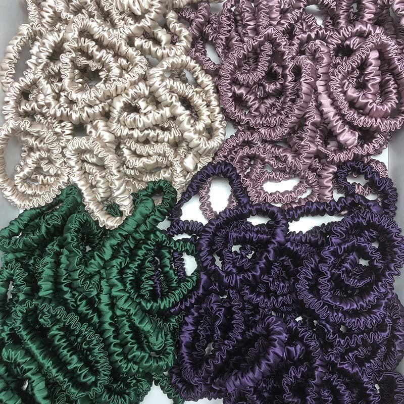 Mini Silk Scrunchies - custom and wholesale