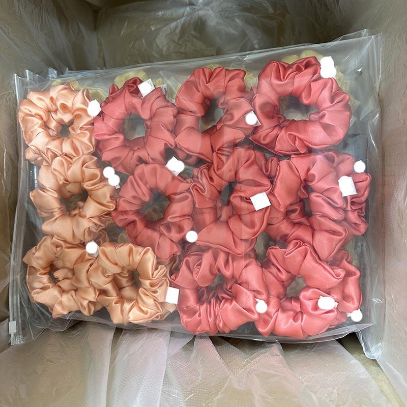 Medium Silk Scrunchies - custom and wholesale